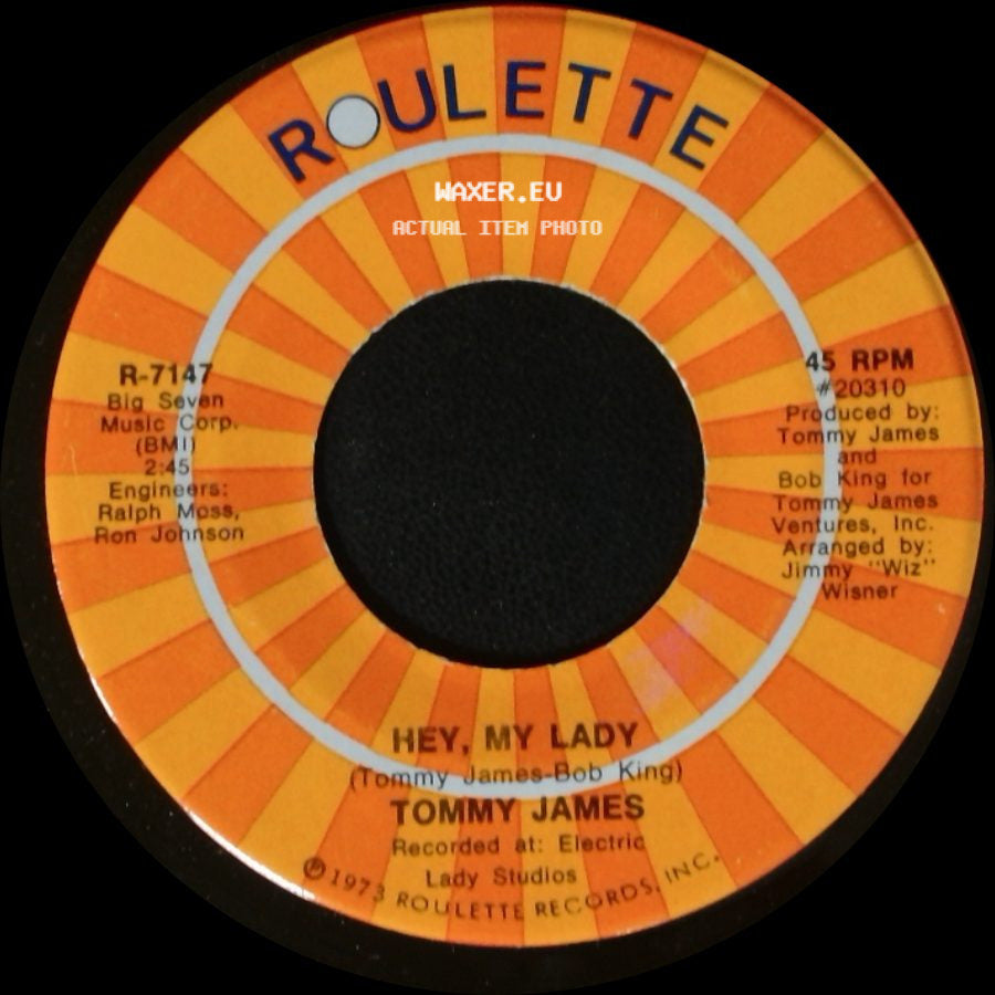 Tommy James - Calico / Hey, My Lady side B