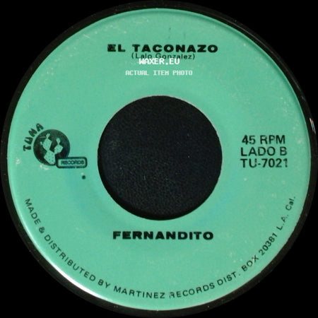 Fernandito - Amor Unico / El Taconazo side B