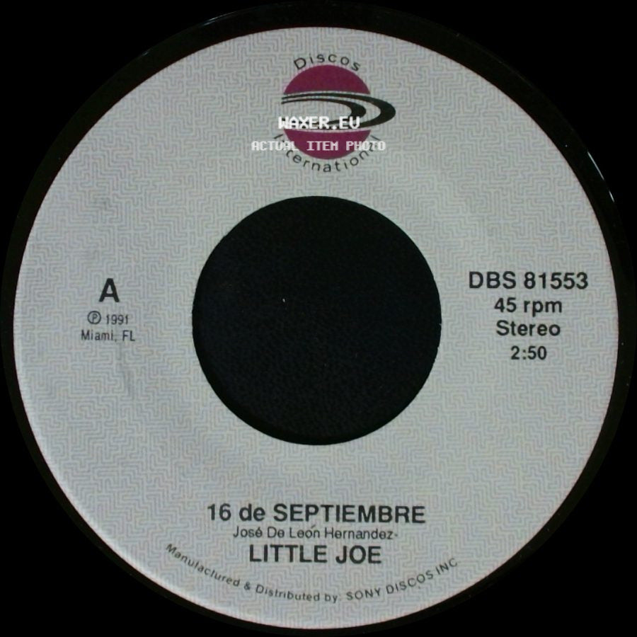 Little Joe - 16 De Septiembre / 16 De Septiembre side A