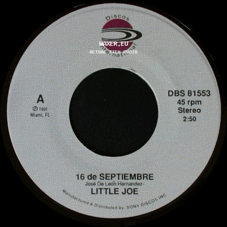 Little Joe - 16 De Septiembre / 16 De Septiembre side B