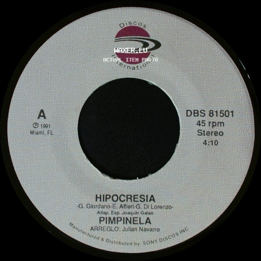 Pimpinela - Hipocresia / Hipocresia side A