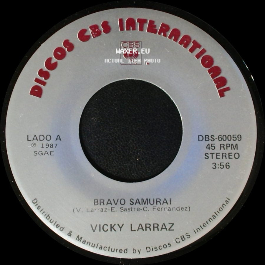Vicky Larraz - Bravo Samurai / Summer Nights side A