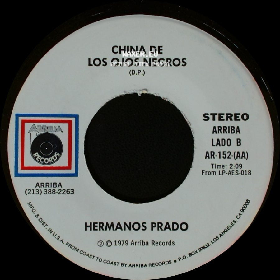 Hermanos Prado - Regalo Equivocado / China De Los Ojos Negros side B