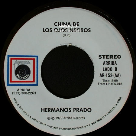 Hermanos Prado - Regalo Equivocado / China De Los Ojos Negros side B