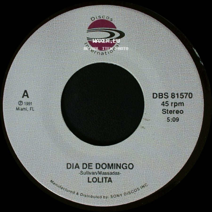 Lolita - Dia De Domingo / Dia De Domingo side A