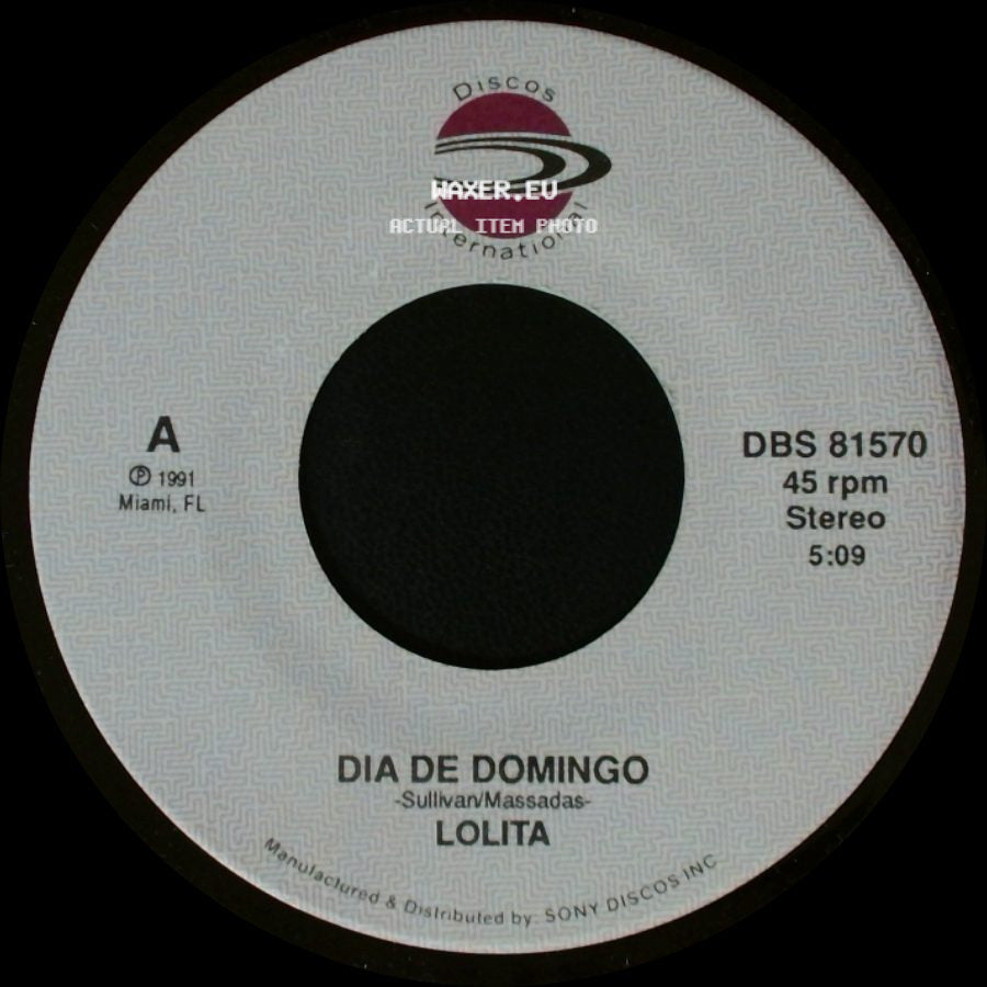 Lolita - Dia De Domingo / Dia De Domingo side B