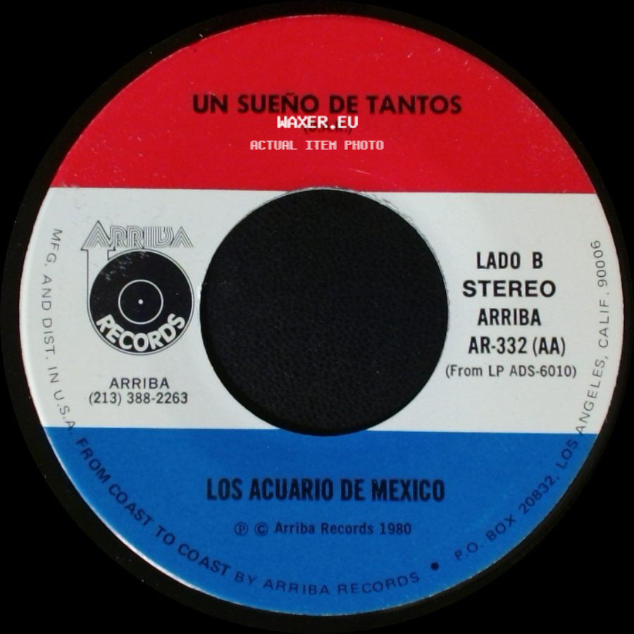 Los Acuario De Mexico - Lo Que Me Preocupa De Ti / Un Sueño De Tantos side B