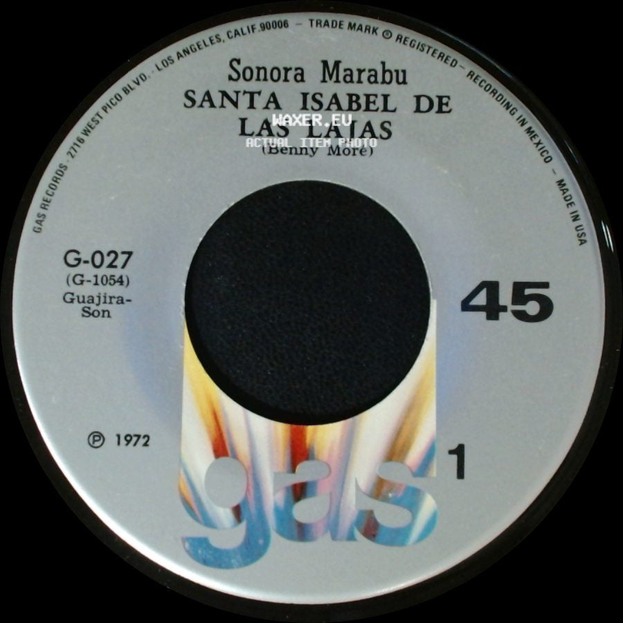 Sonora Marabu - Santa Isabel De Las Lajas / Por La Señal side A
