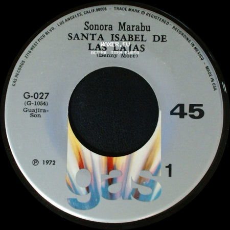 Sonora Marabu - Santa Isabel De Las Lajas / Por La Señal side A
