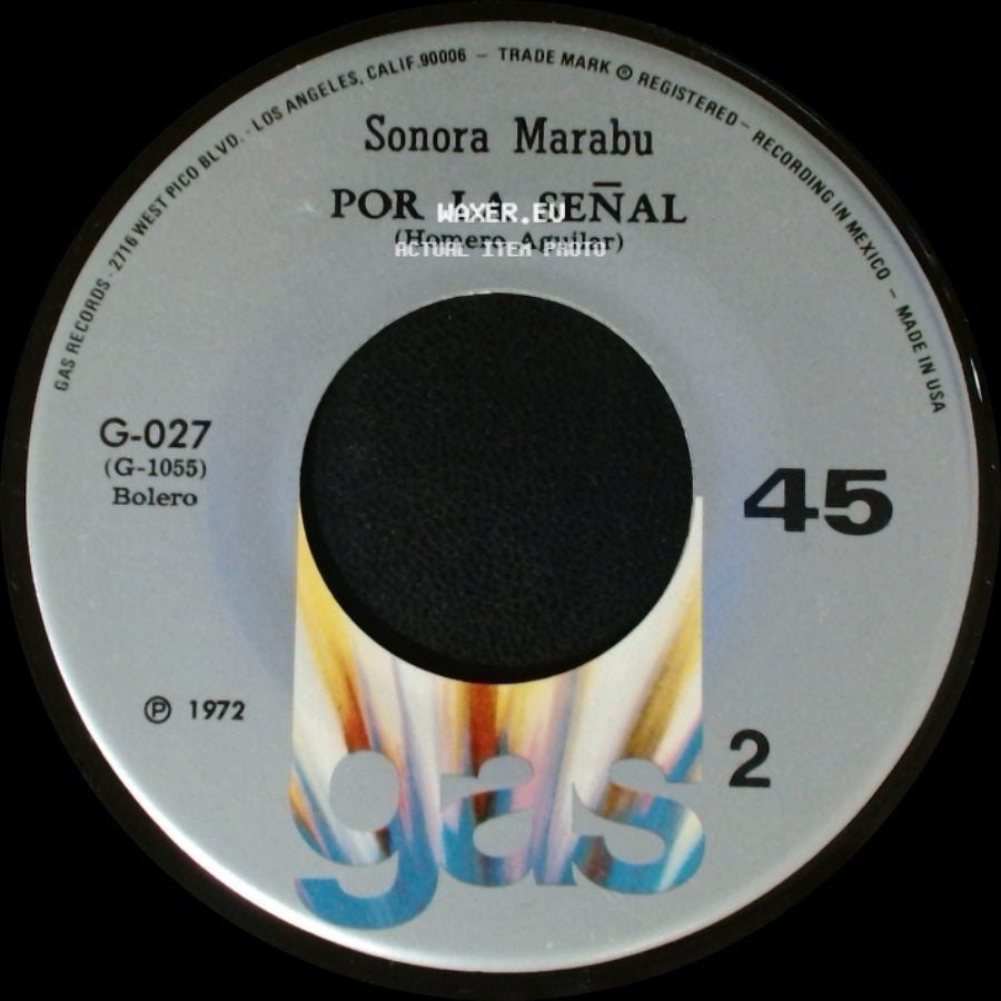 Sonora Marabu - Santa Isabel De Las Lajas / Por La Señal side B