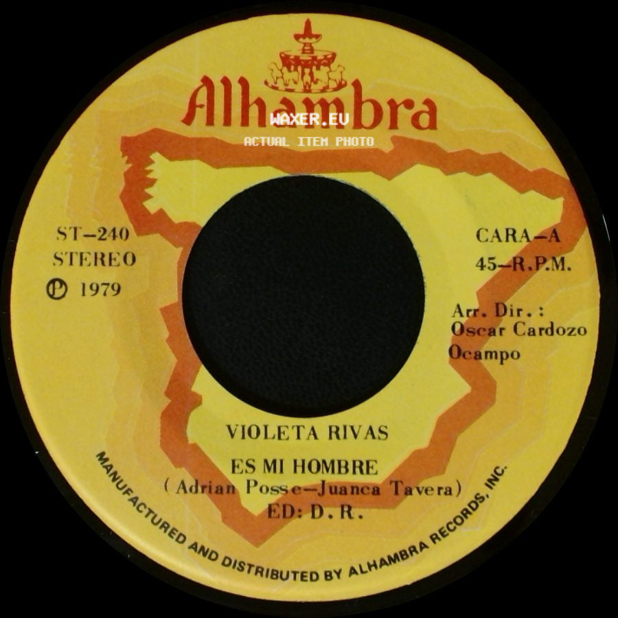 Violeta Rivas - Es Mi Hombre / Como Todos Los Dias Mama side A