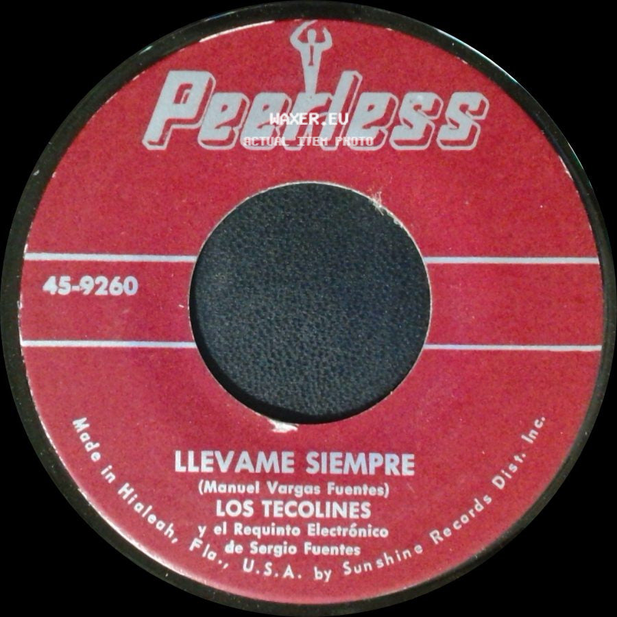 Los Tecolines - Llevame Siempre / Déjame En Paz side A