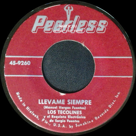 Los Tecolines - Llevame Siempre / Déjame En Paz side A