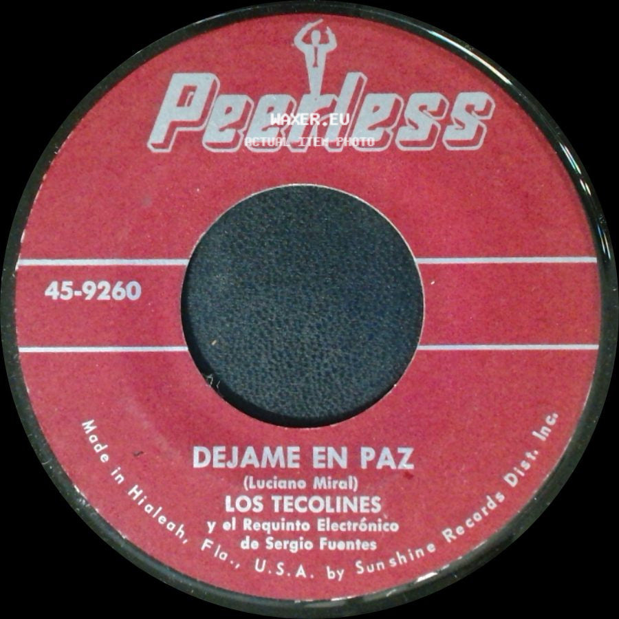 Los Tecolines - Llevame Siempre / Déjame En Paz side B