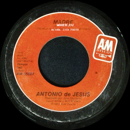 Antonio De Jesus - Si O No / Madre side B