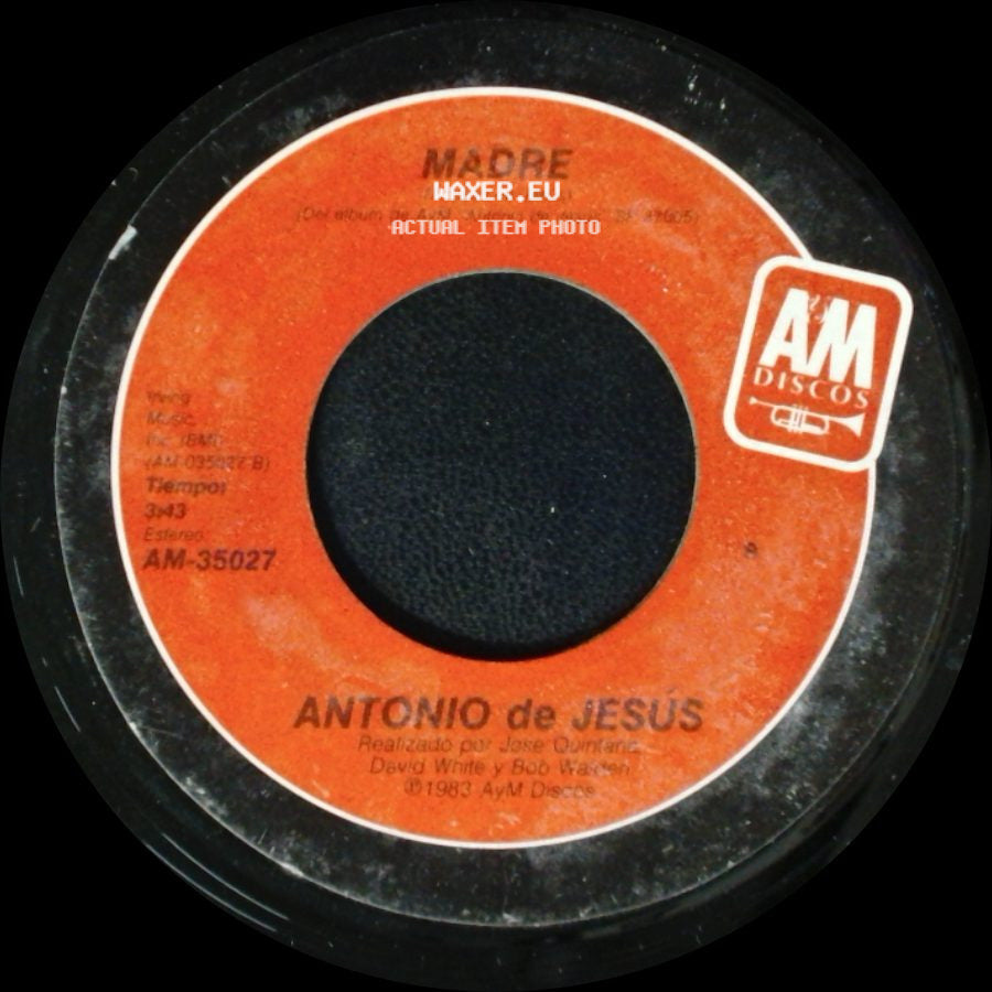 Antonio De Jesus - Si O No / Madre side B