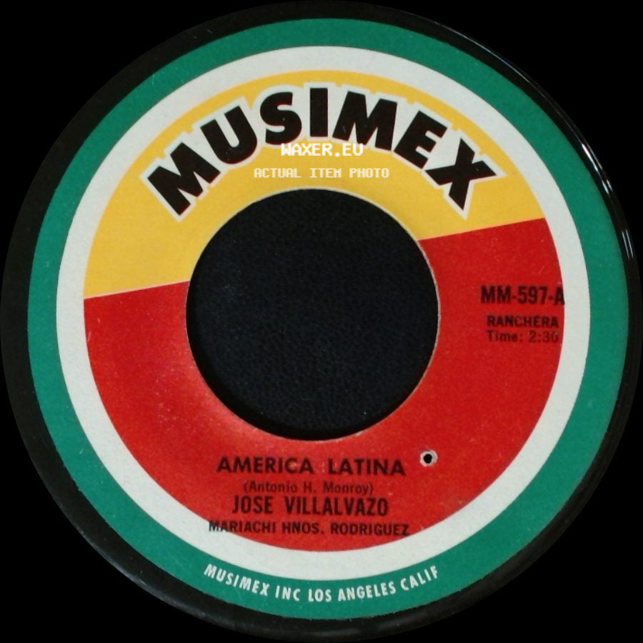 Jose Villalvazo - America Latina / No Hables Mal De Mi side A