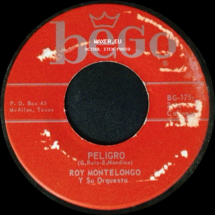 Roy Montelongo Y Su Orquesta - La Cacahuata (Peanut Polka) / Peligro side B