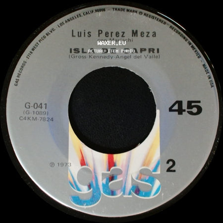 Luis Perez Meza - Cuando Se Llega A Viejo / Isla De Capri side B