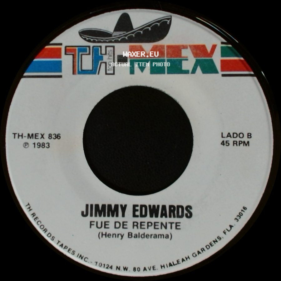 Jimmy Edwards - Ese Un Despido (Huella De Amor) / Fue De Repente side B