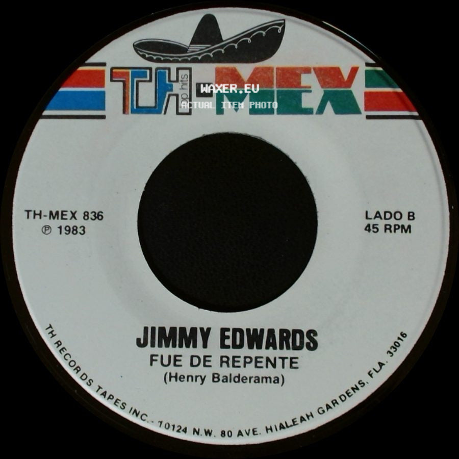 Jimmy Edwards - Ese Un Despido (Huella De Amor) / Fue De Repente side B