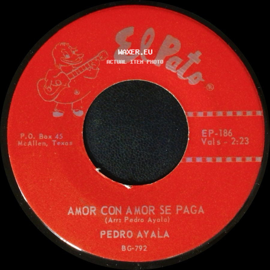 Pedro Ayala - Amor Con Amor Se Paga / La Periodista side A