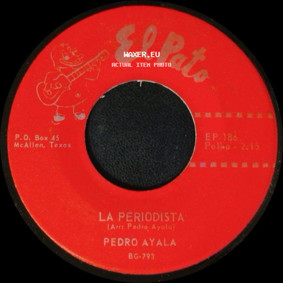 Pedro Ayala - Amor Con Amor Se Paga / La Periodista side B