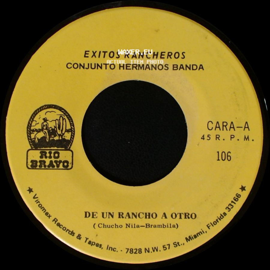 Conjunto Hermanos Banda - Exitos Rancheros / Nada Gano Con Quererte side A