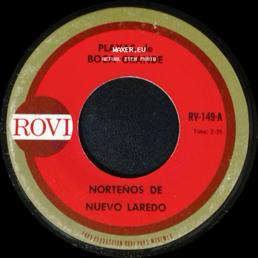 Norteños De Nuevo Laredo - Playas De Boca Grande / El Maestro side A