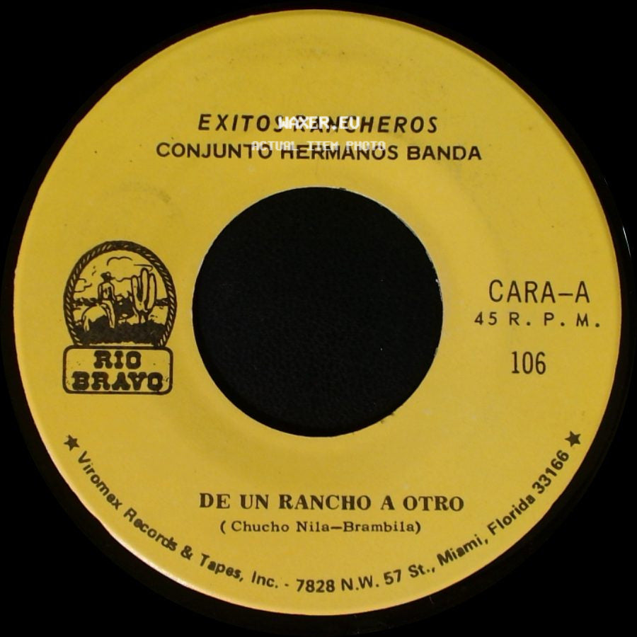 Conjunto Hermanos Banda - Exitos Rancheros / Exitos Rancheros side A