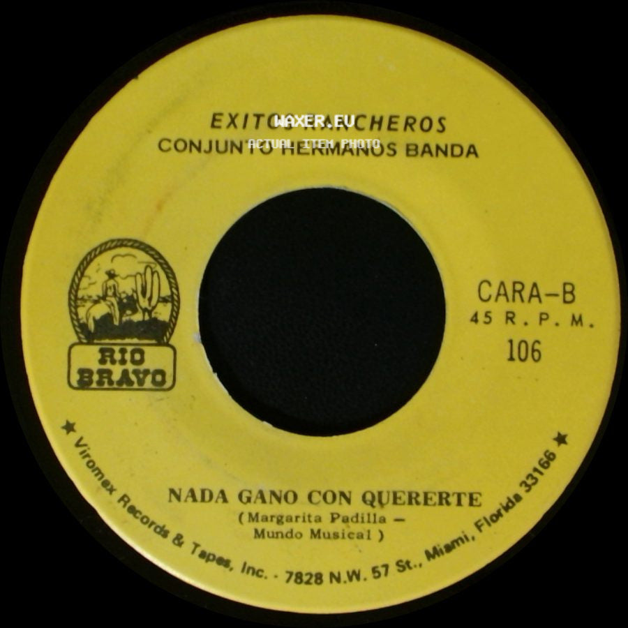 Conjunto Hermanos Banda - Exitos Rancheros / Exitos Rancheros side B