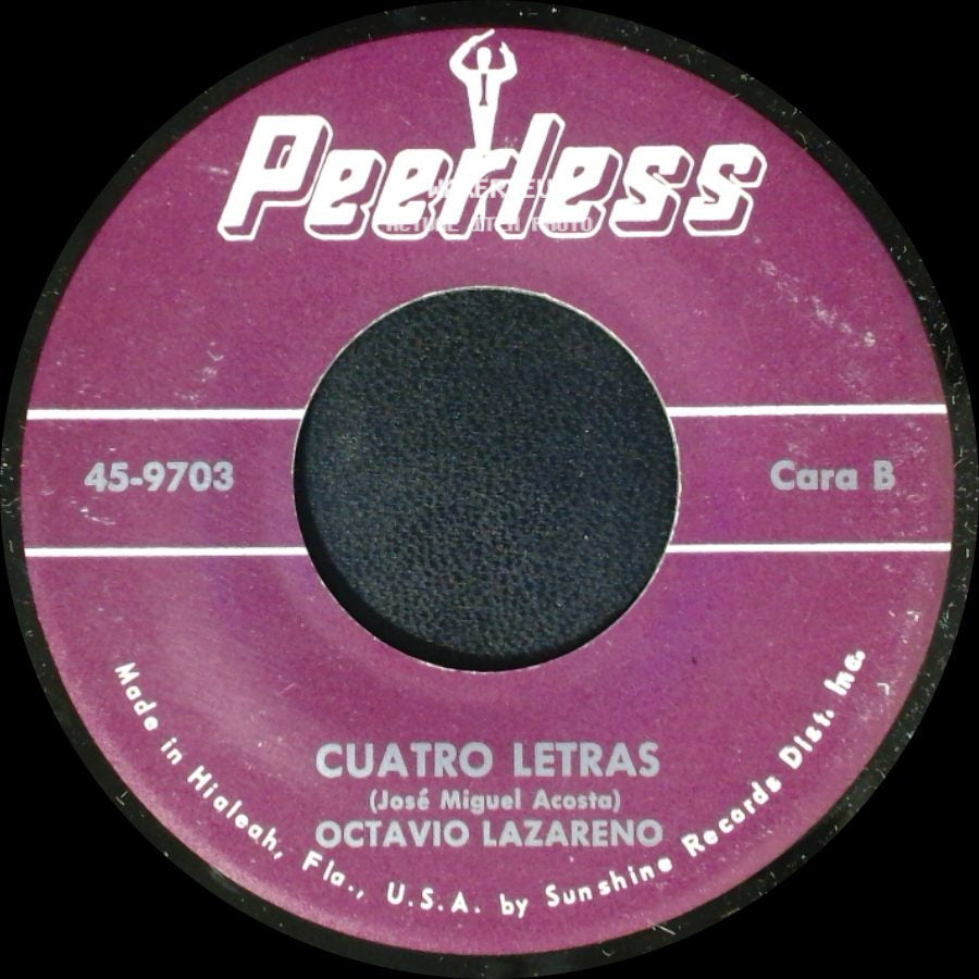 Octavio Lazareno - Un Dia / Cuatro Letras side B