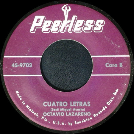Octavio Lazareno - Un Dia / Cuatro Letras side B
