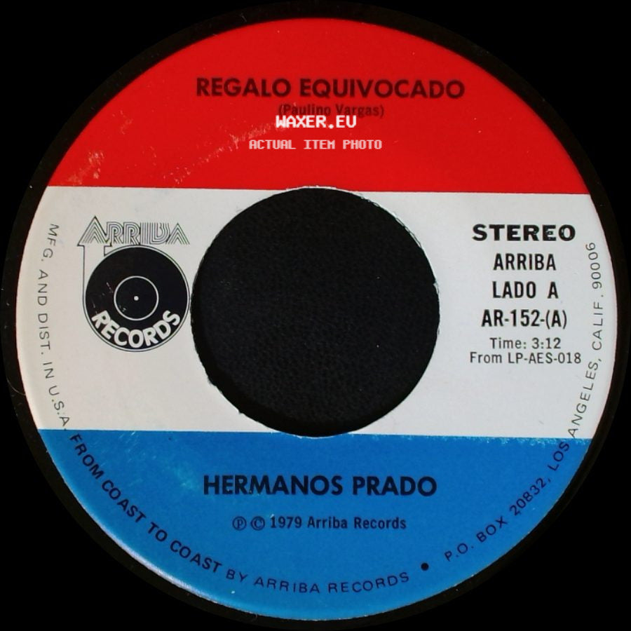 Hermanos Prado - Regalo Equivocado / China De Los Ojos Negros side A