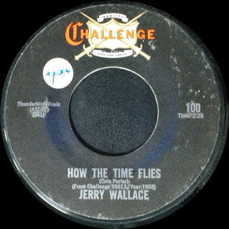 Jerry Wallace - Shutters And Boards / How The Time Flies side B