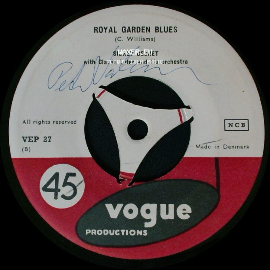 Sidney Bechet With Claude Luter And His Orchestra - Royal Garden Blues / Petite Fleur side A