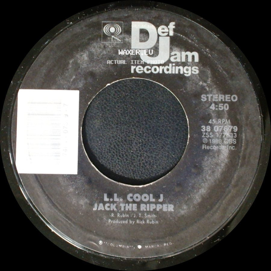 L.L. Cool J - Jack The Ripper / Going Back To Cali (From Less Than Zero) side A