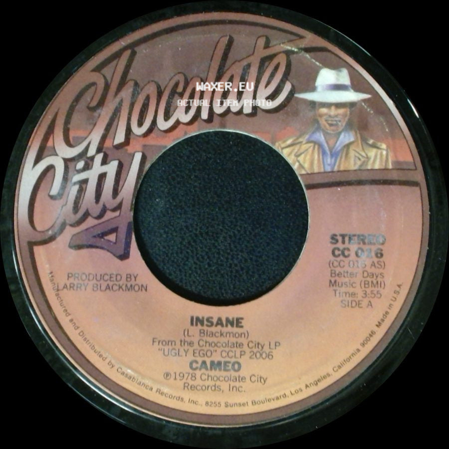Cameo - Insane / I Want You side A