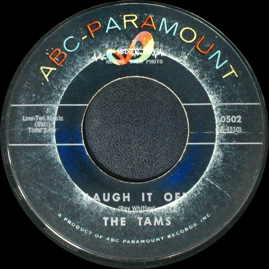 The Tams - Laugh It Off / What Kind Of Fool (Do You Think I Am) side A