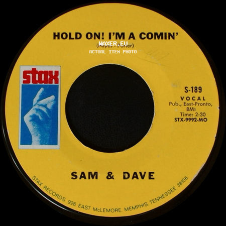 Sam & Dave - Hold On! I'm A Comin' / I Got Everything I Need side A