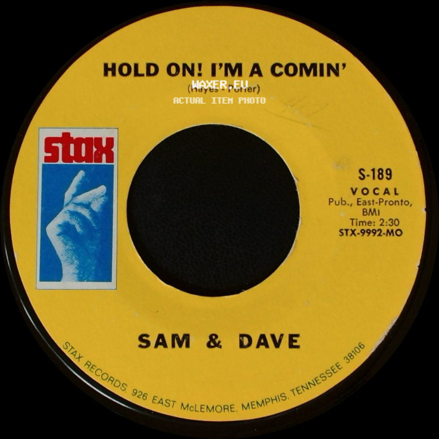 Sam & Dave - Hold On! I'm A Comin' / I Got Everything I Need side A