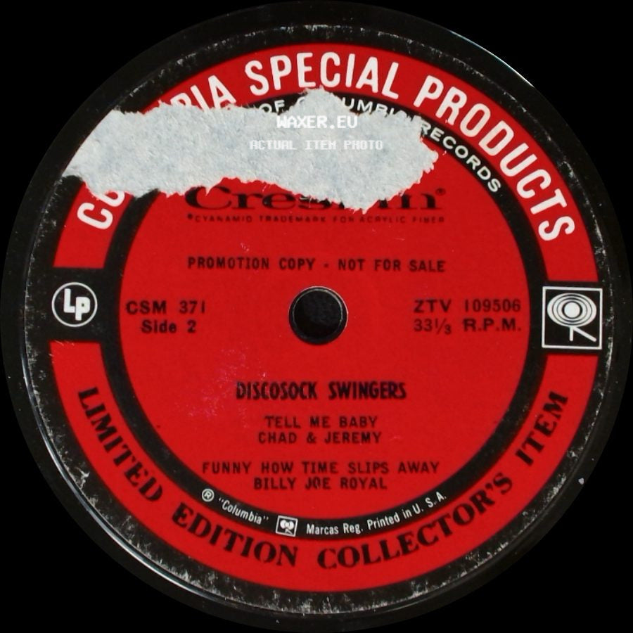 Discosock Swingers - Heart Full Of Soul / Mockingbird / Tell Me Baby / Funny How Time Slips Away side B
