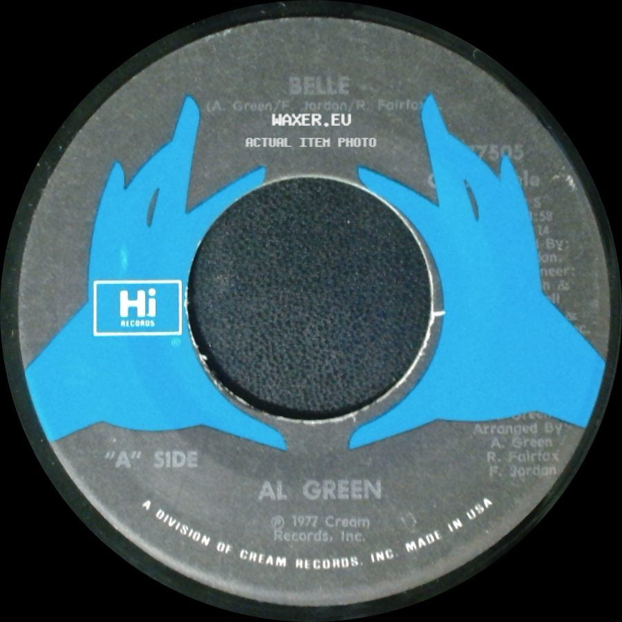 Al Green - Belle / Chariots Of Fire side A