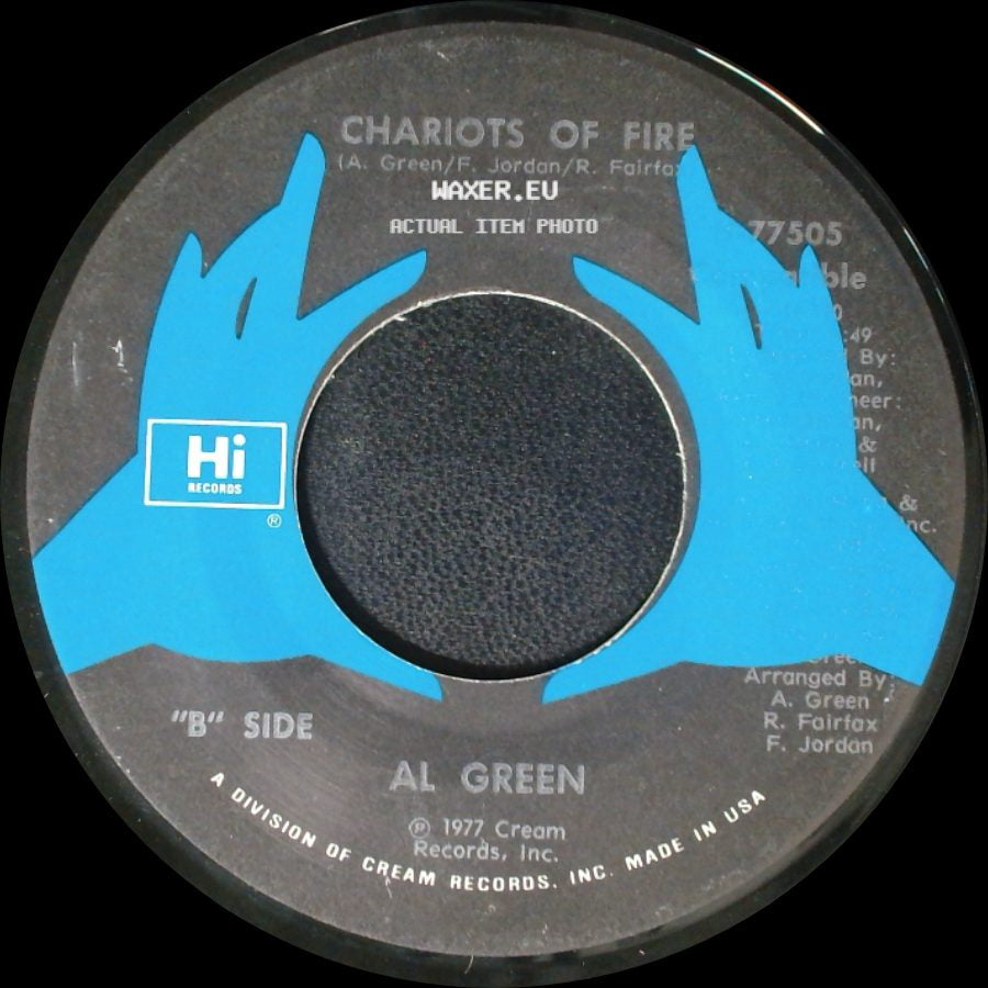 Al Green - Belle / Chariots Of Fire side B
