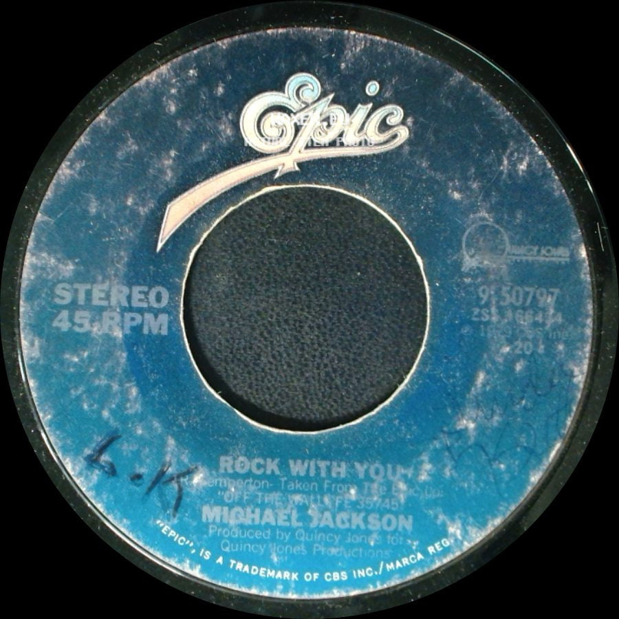Michael Jackson - Working Day And Night / Rock With You side B