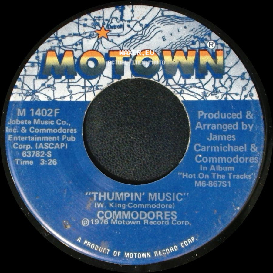 Commodores - Just To Be Close To You / Thumpin' Music side B