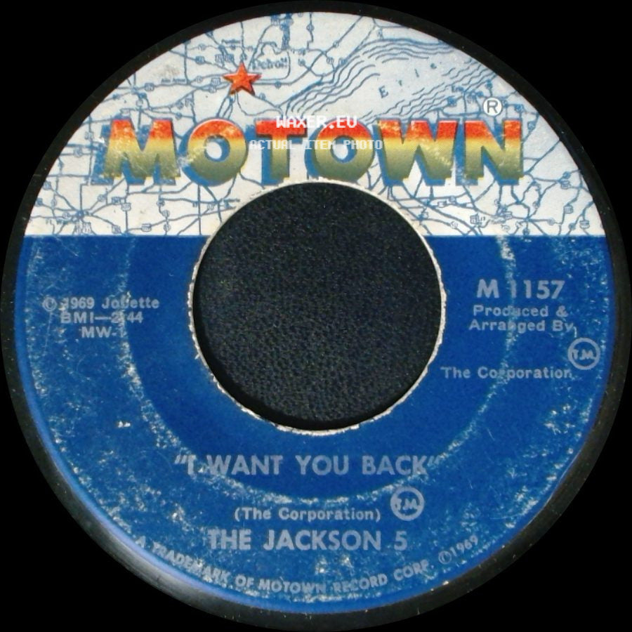 The Jackson 5 - Who's Lovin You / I Want You Back side B