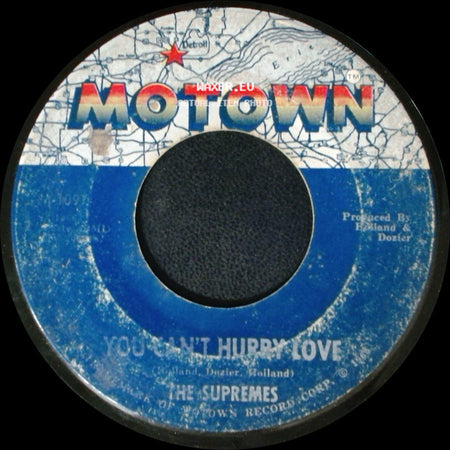 The Supremes - You Can't Hurry Love / Put Yourself In My Place side A