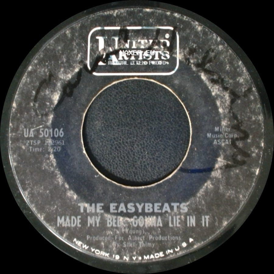 The Easybeats - Friday On My Mind / Made My Bed, Gonna Lie In It side B