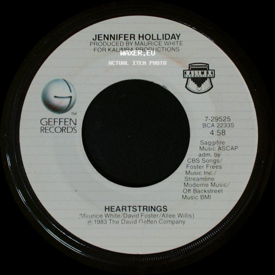 Jennifer Holliday - Heartstrings / I Am Love side A